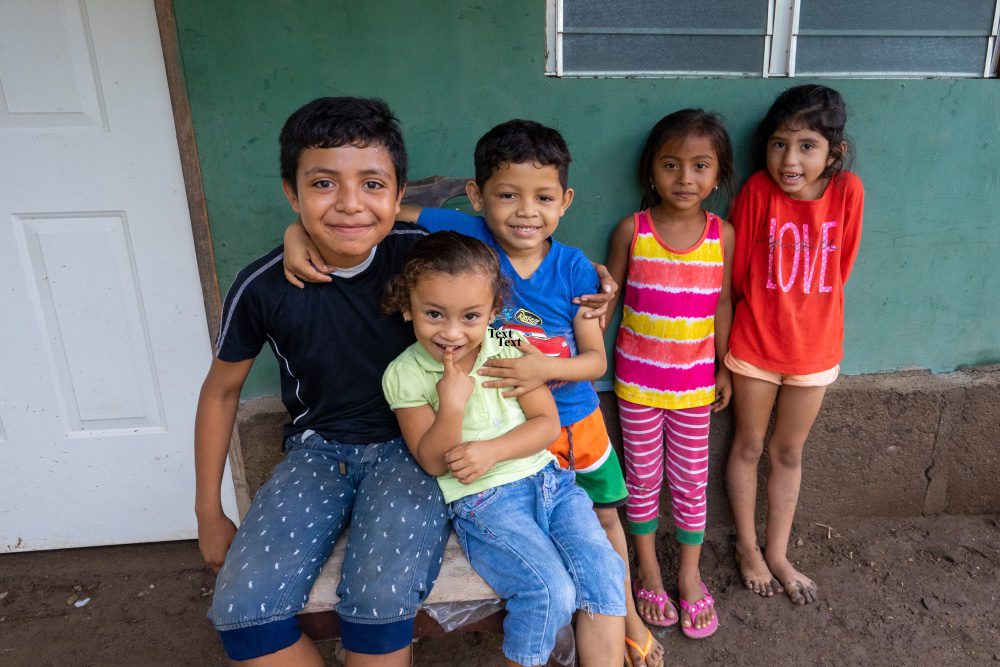 view of kids, travel with purpose to Nicaragua, Rancho Santana