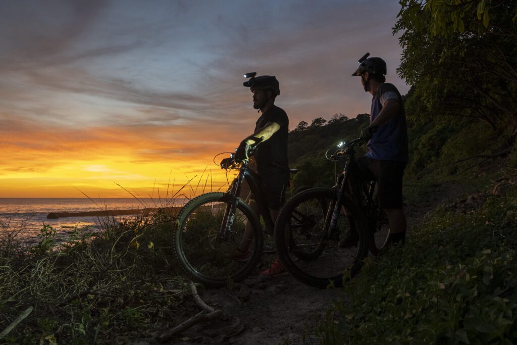 bike night ride in Rancho Santana