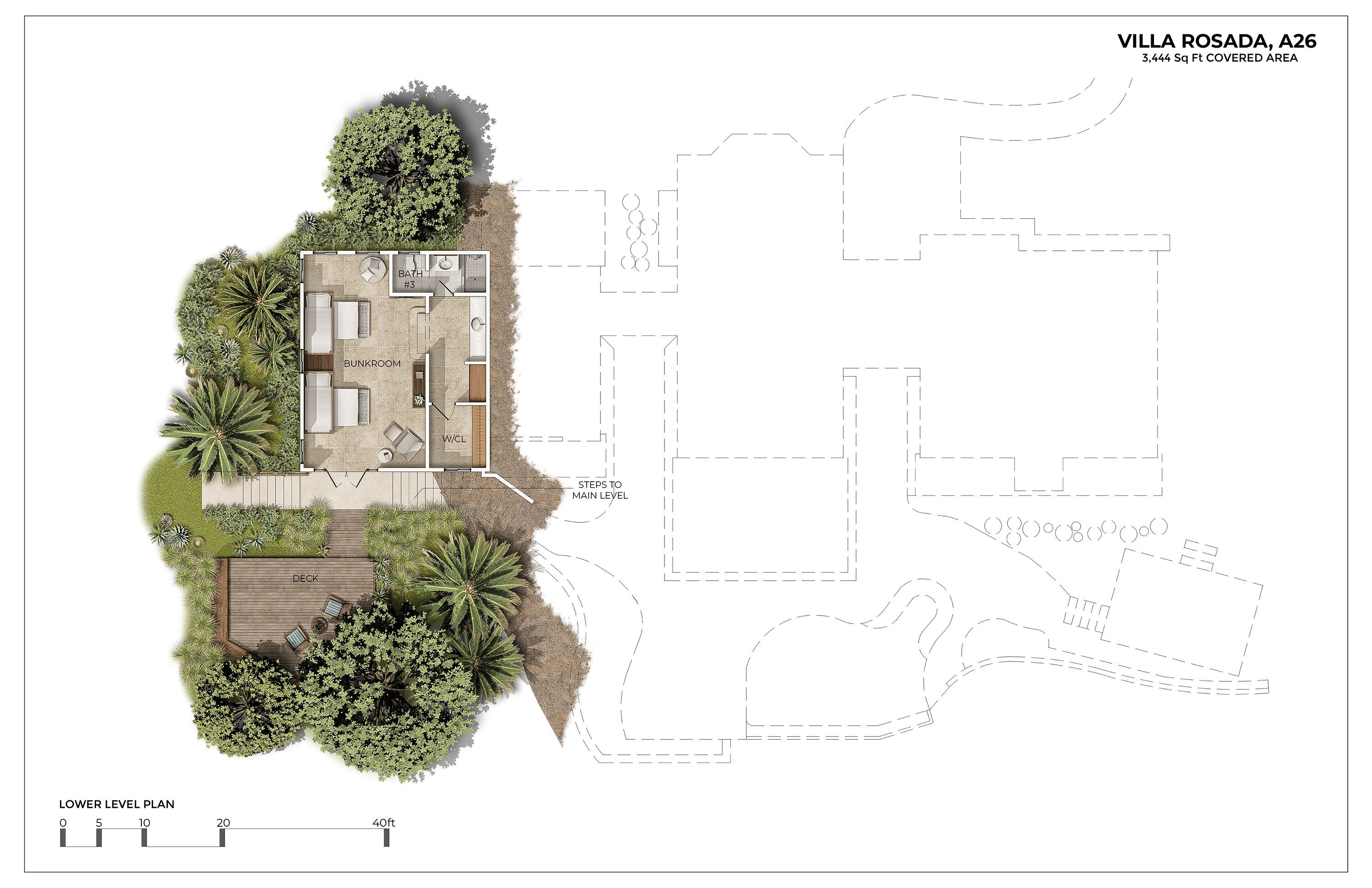 Villa Rosada - Floor plan 2
