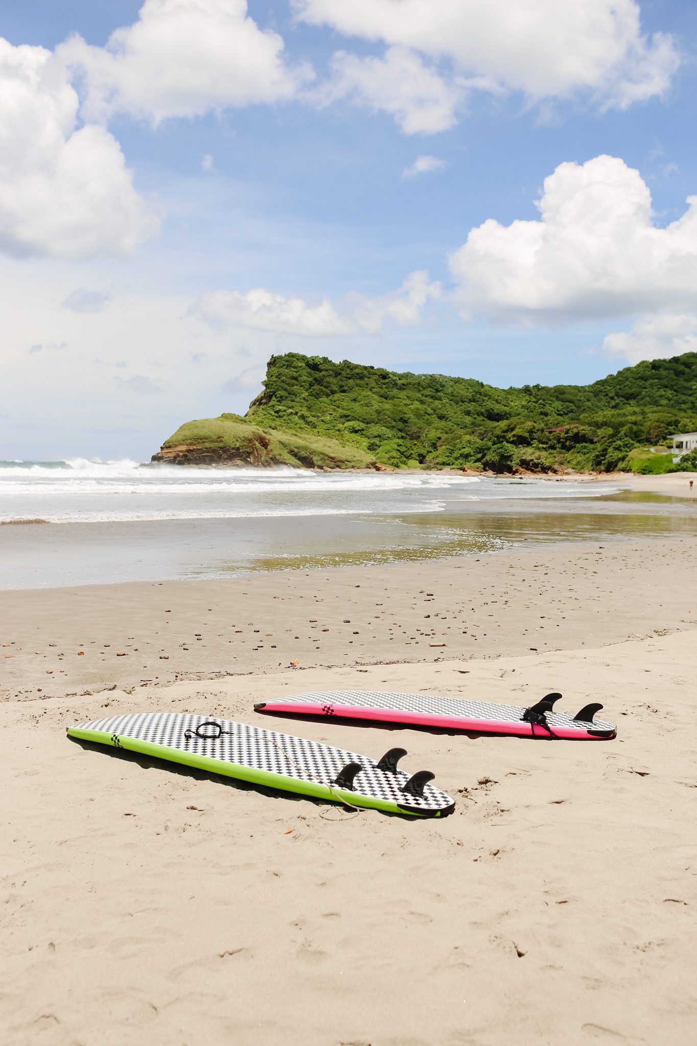 view of los perros beach at Rancho Santana, Nicaragua