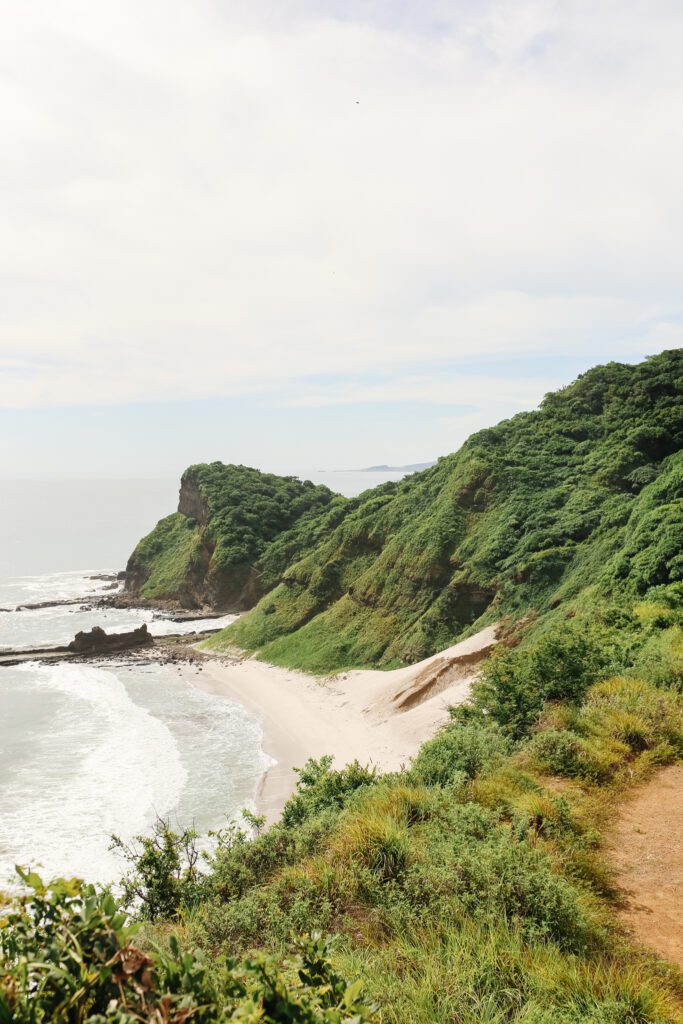 View of the coastline and Duna beach in Rancho Santana