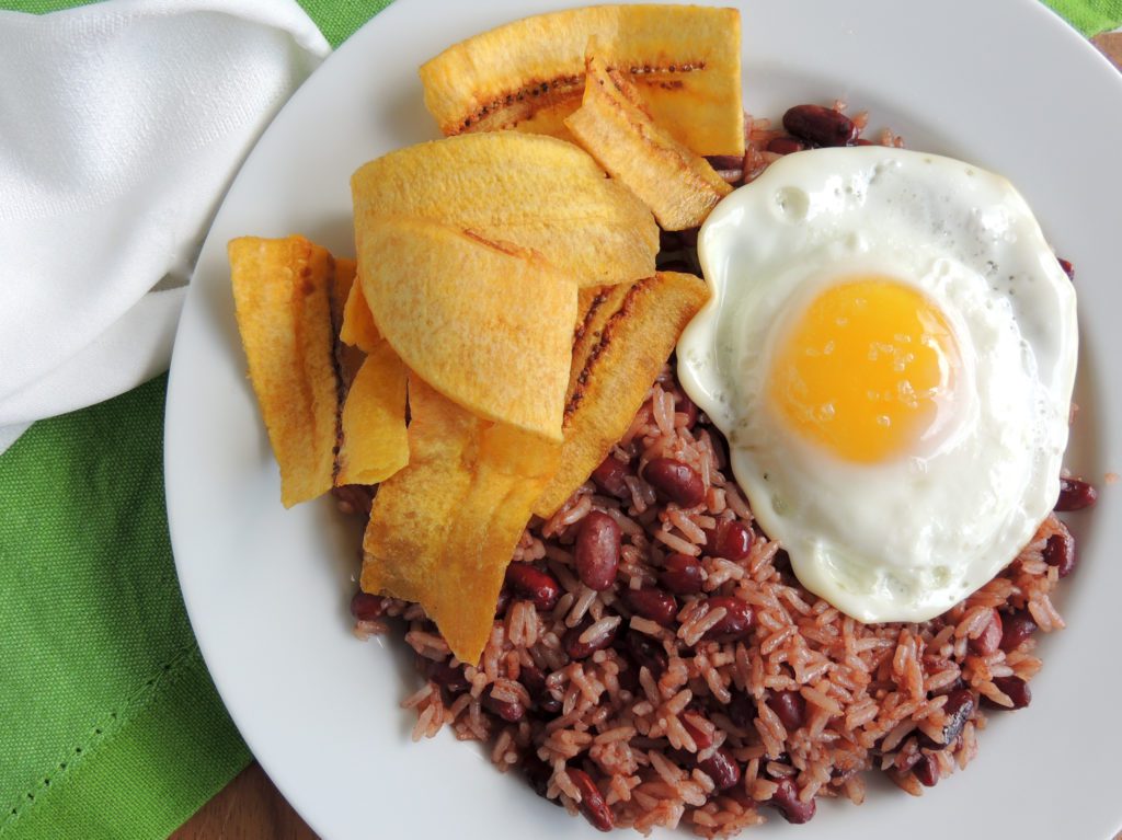 Gallo Pinto plate